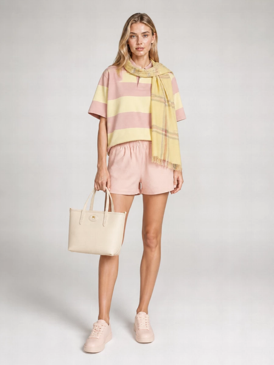 Burberry Striped Polo Shirt