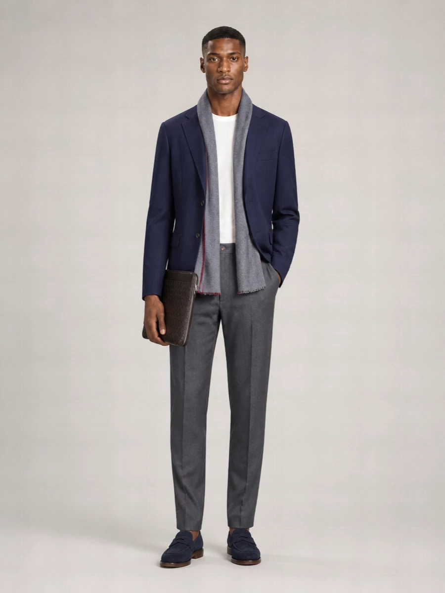 Brunello Cucinelli Cashmere Single-Breasted Suit Jacket