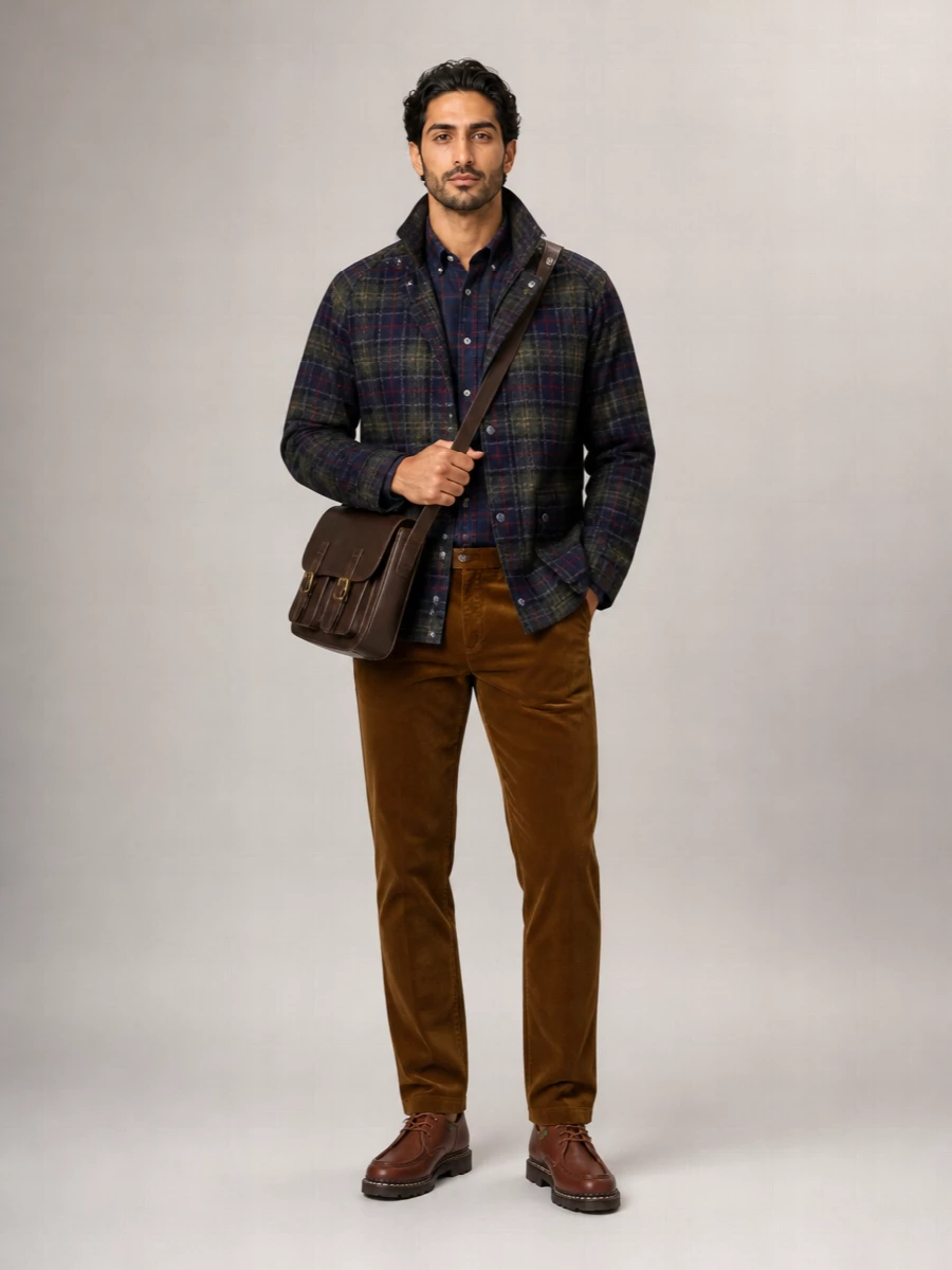 Paraboot Leather Lace-Up Loafers