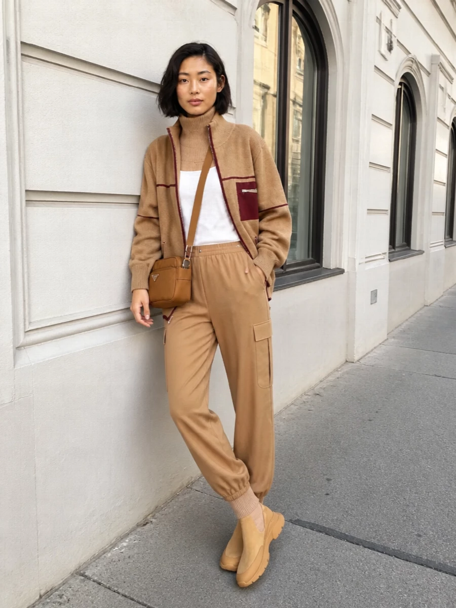 Guest in residence cardigan max mara cargo pants