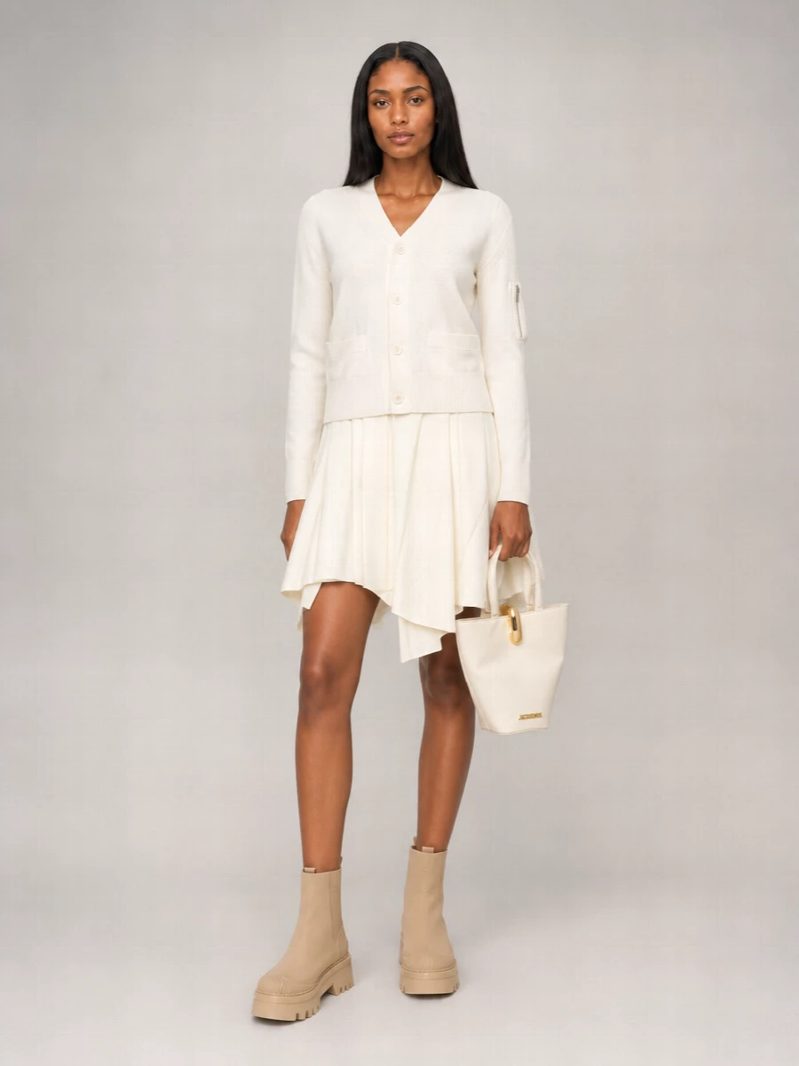 Sacai Cotton Fitted Jacket