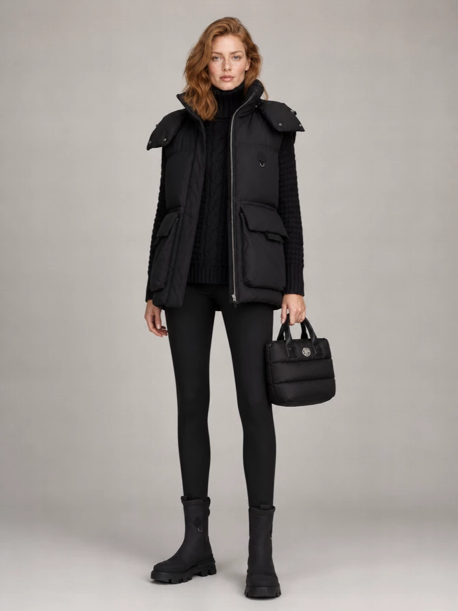 Moncler Genius Nylon Sleeveless Down Jacket
