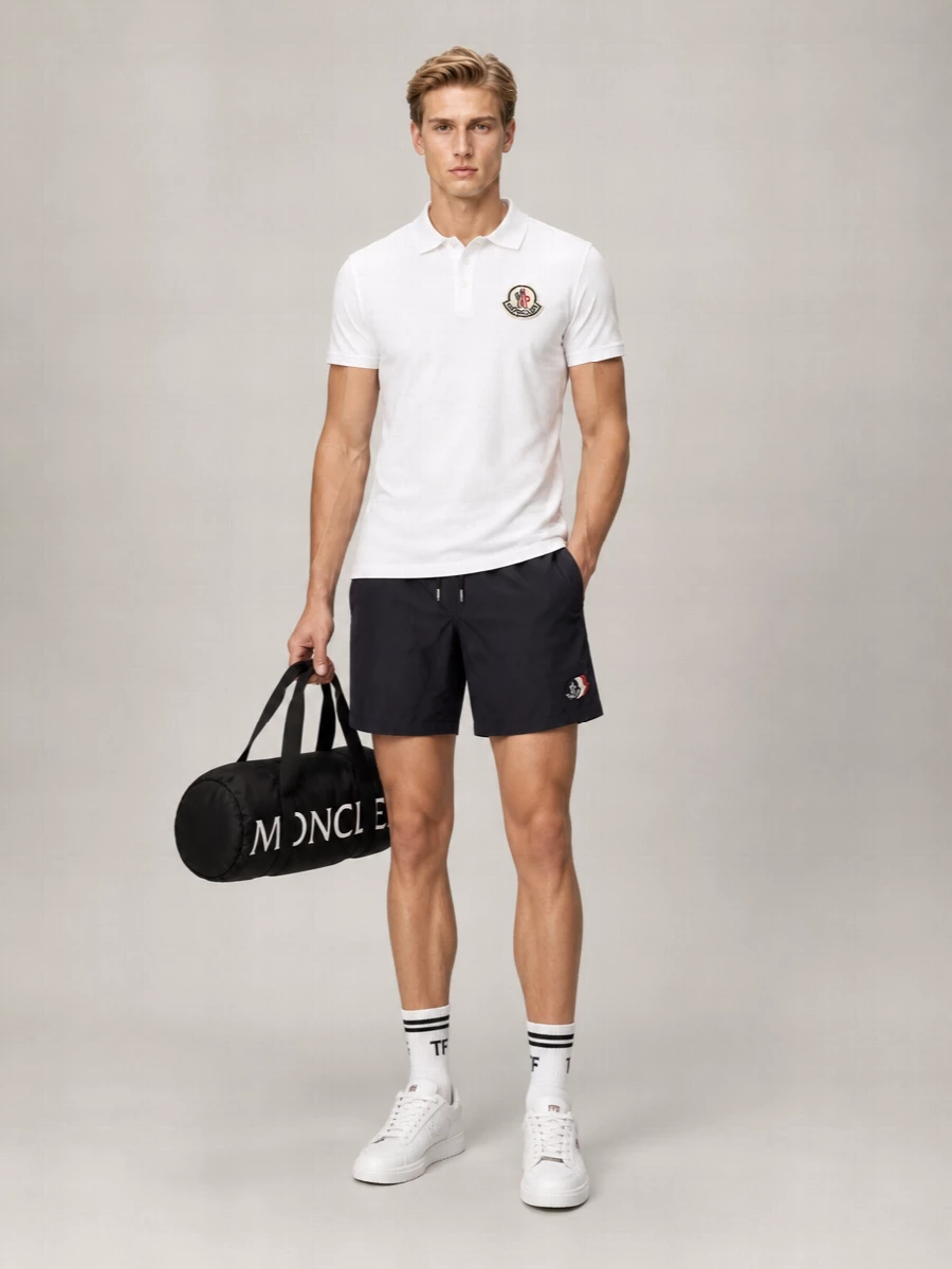 Moncler Nylon Swim Shorts