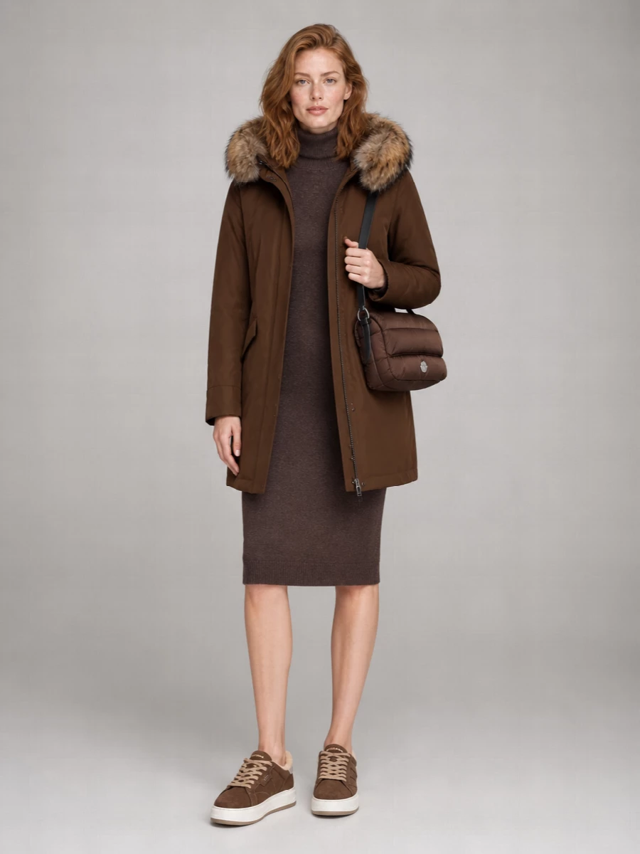 Woolrich Down Parka Coat