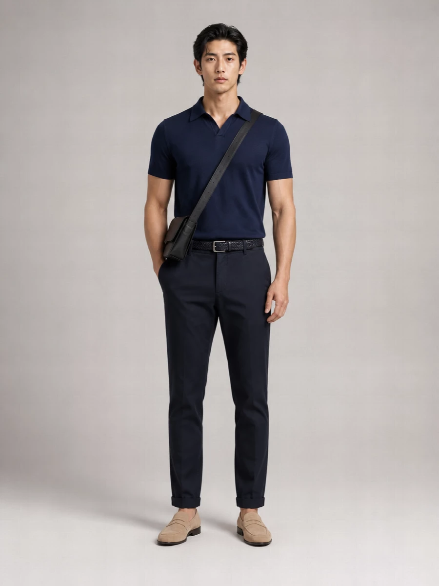 Dondup Low-Rise Straight-Leg Trousers
