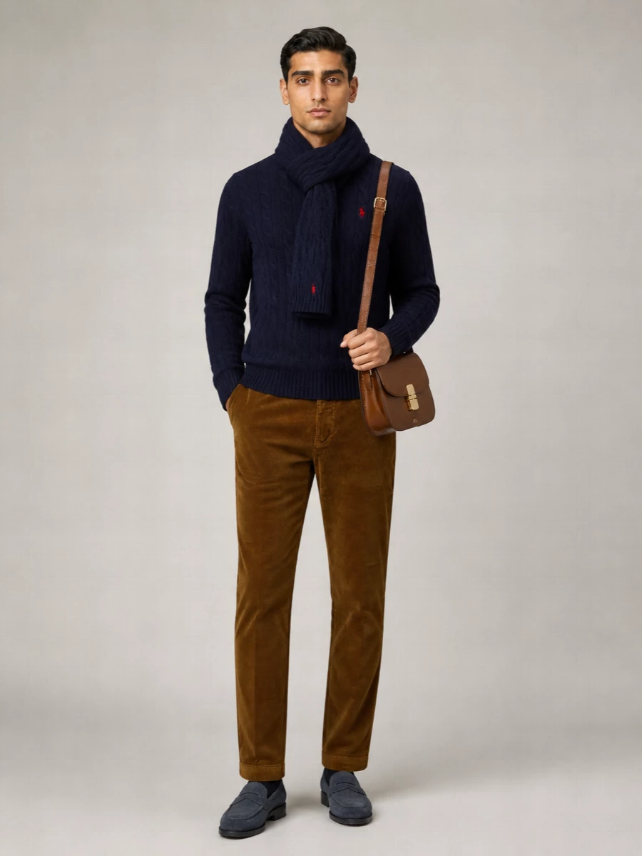 Polo Ralph Lauren Wool And Cashmere Cable-Knit Sweater