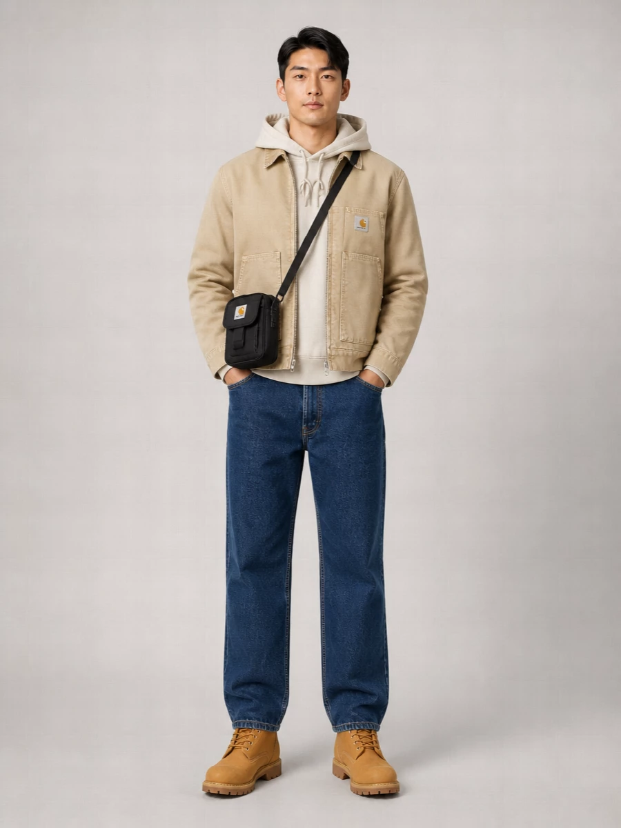 Carhartt Wip Single Breasted Coat