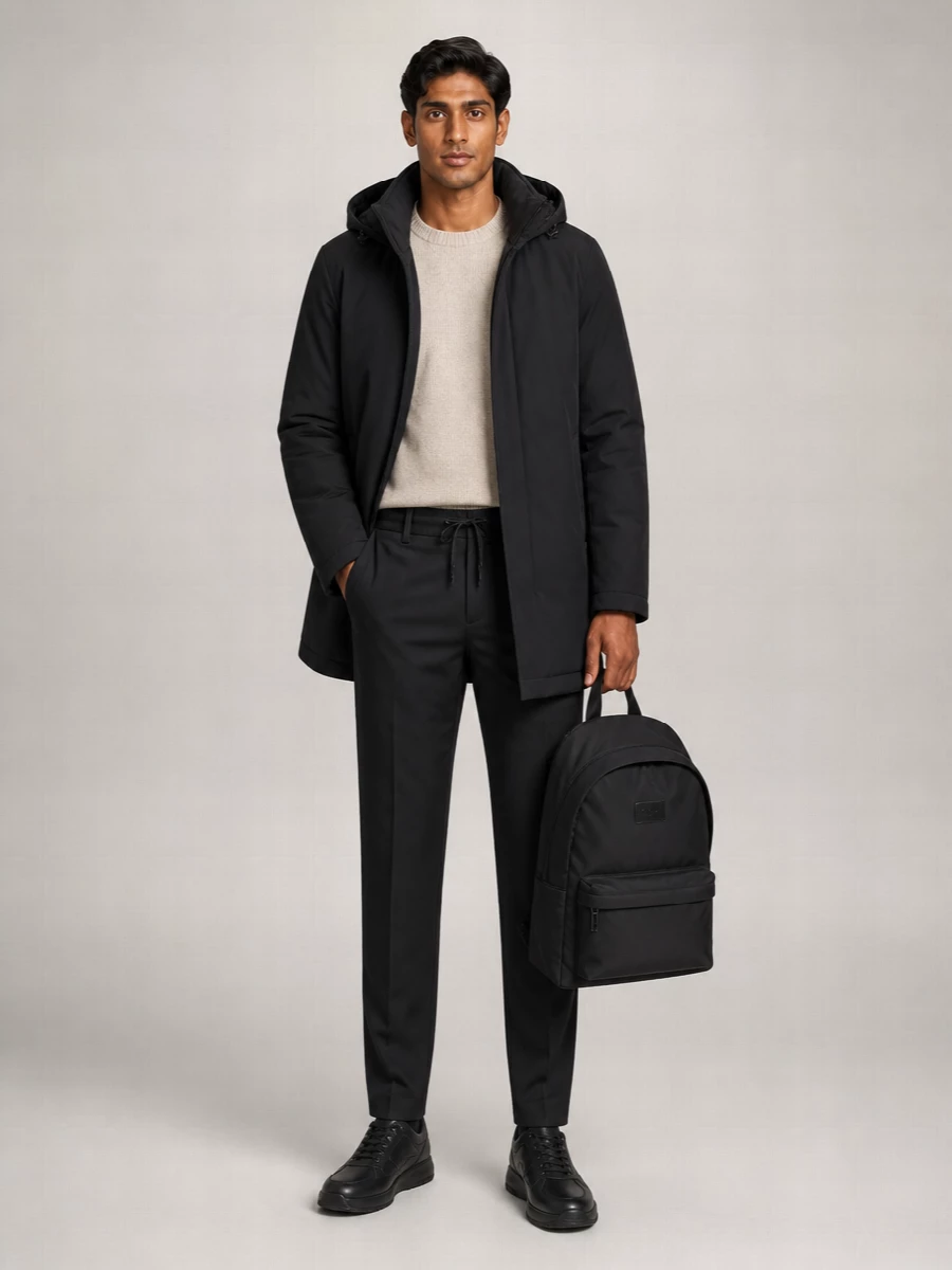 Herno down hooded puffer jacket