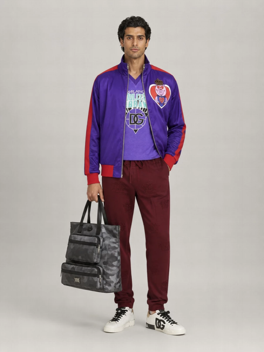 Dolce&Gabbana Printed Bomber Jacket