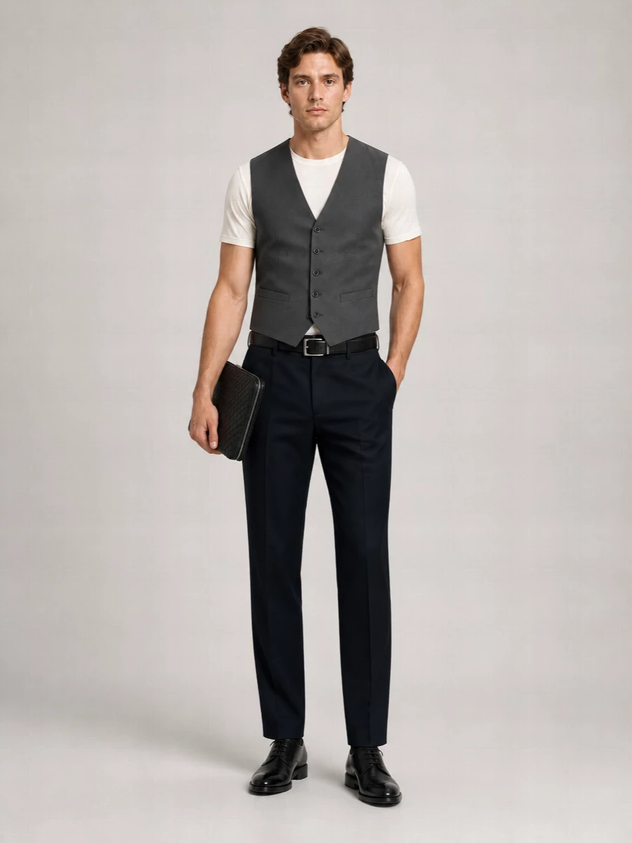 Maison Margiela Silk Blend Vest