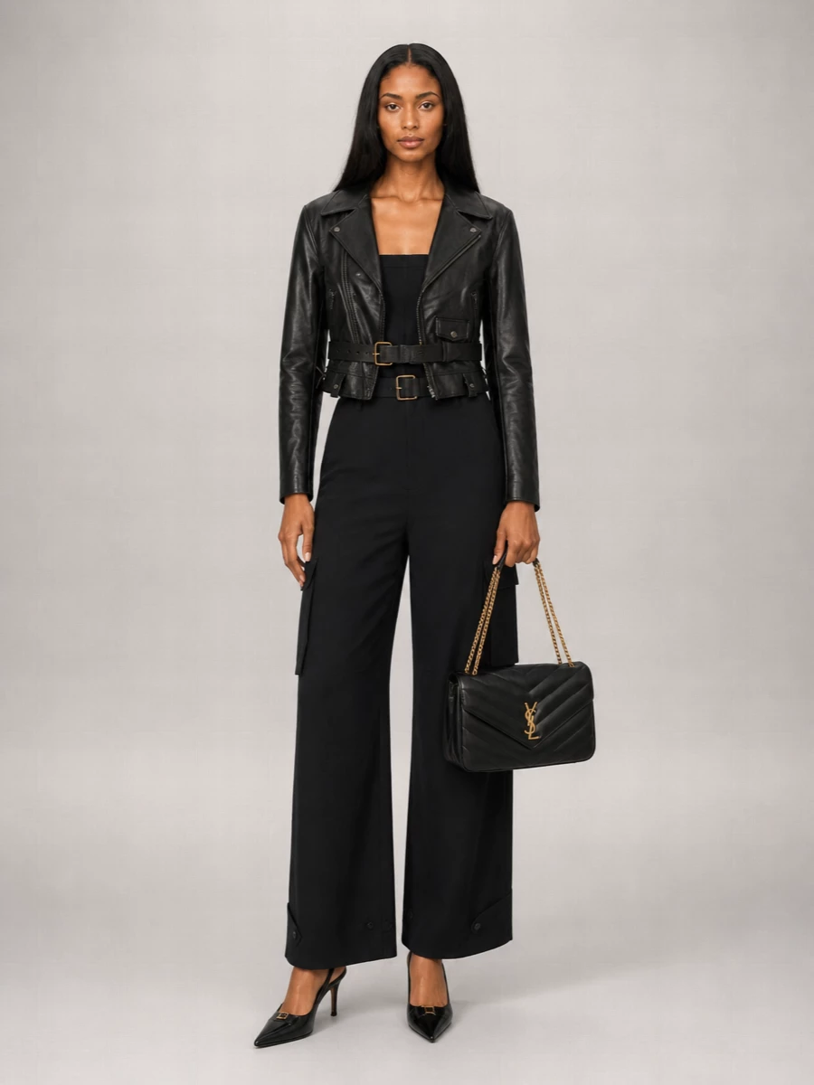 Saint Laurent Leather Jacket