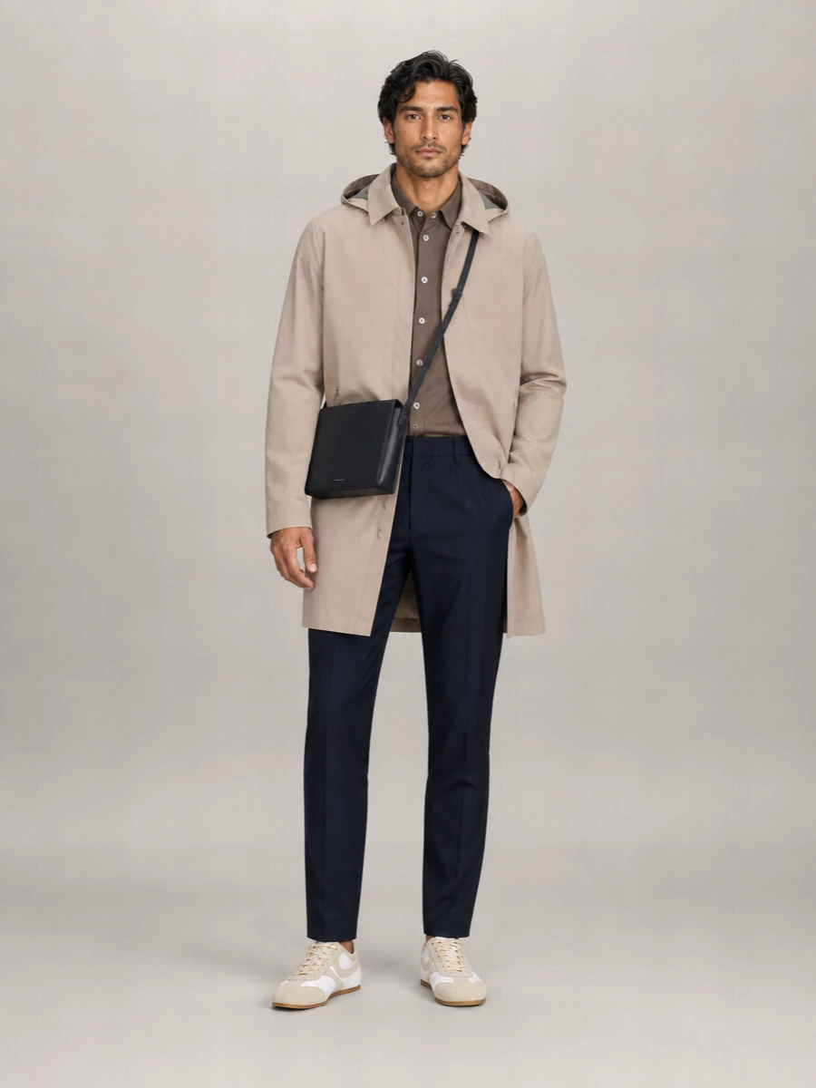 Herno Single Breasted Raincoat