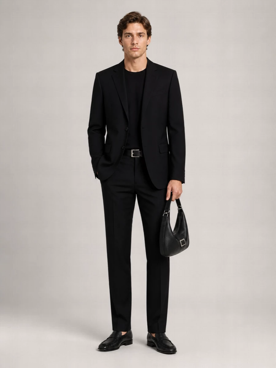 Prada Calf Leather Reversible Belt