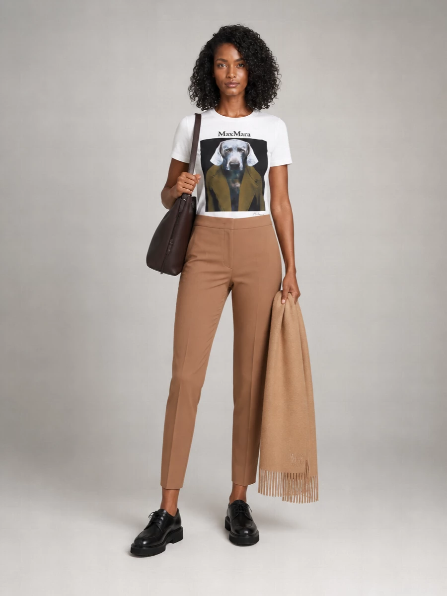 Max Mara printed cotton short-sleeve t-shirt