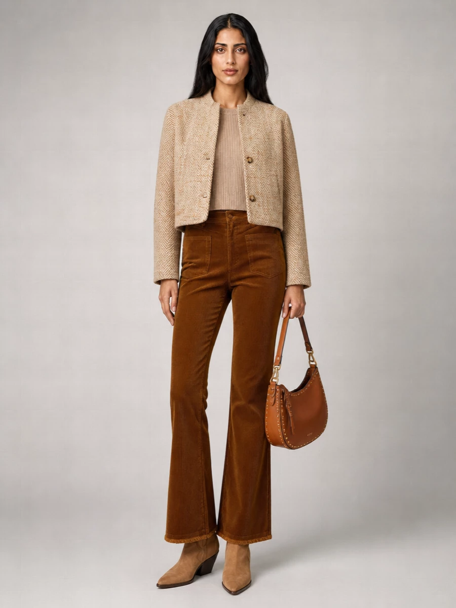 Isabel Marant Etoile Silk-Blend Cropped Single-Breasted Coat