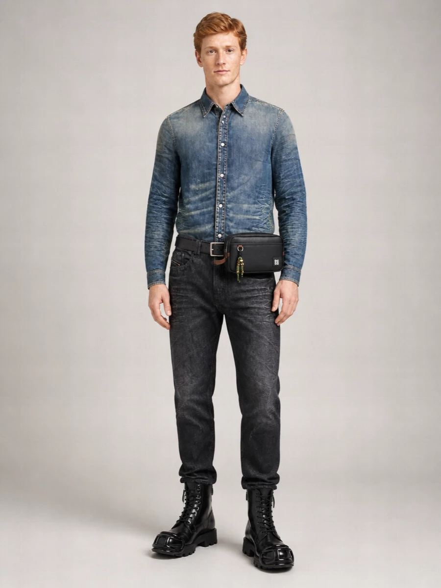 Dolce&Gabbana Calf Leather Belt