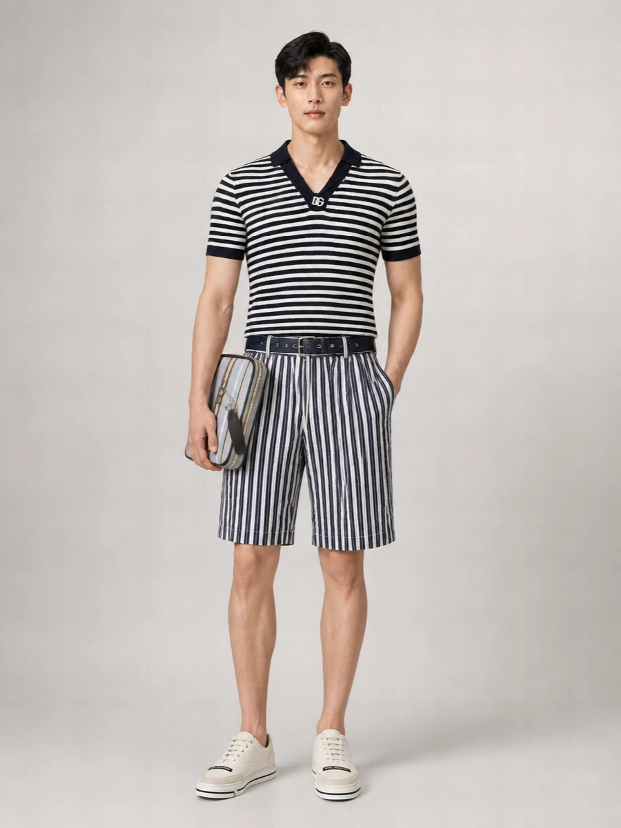 Dolce&Gabbana Embroidered Bermuda Shorts