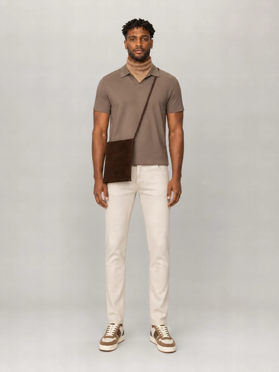 Nn.07 Organic Cotton Short-Sleeve Polo Shirt