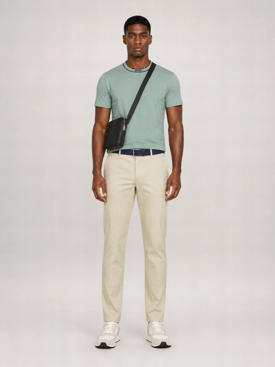 Boss Cotton Short-Sleeve T-Shirt