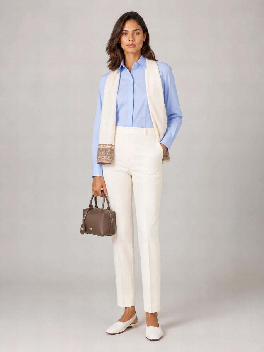 Max Mara Cotton Poplin Shirt