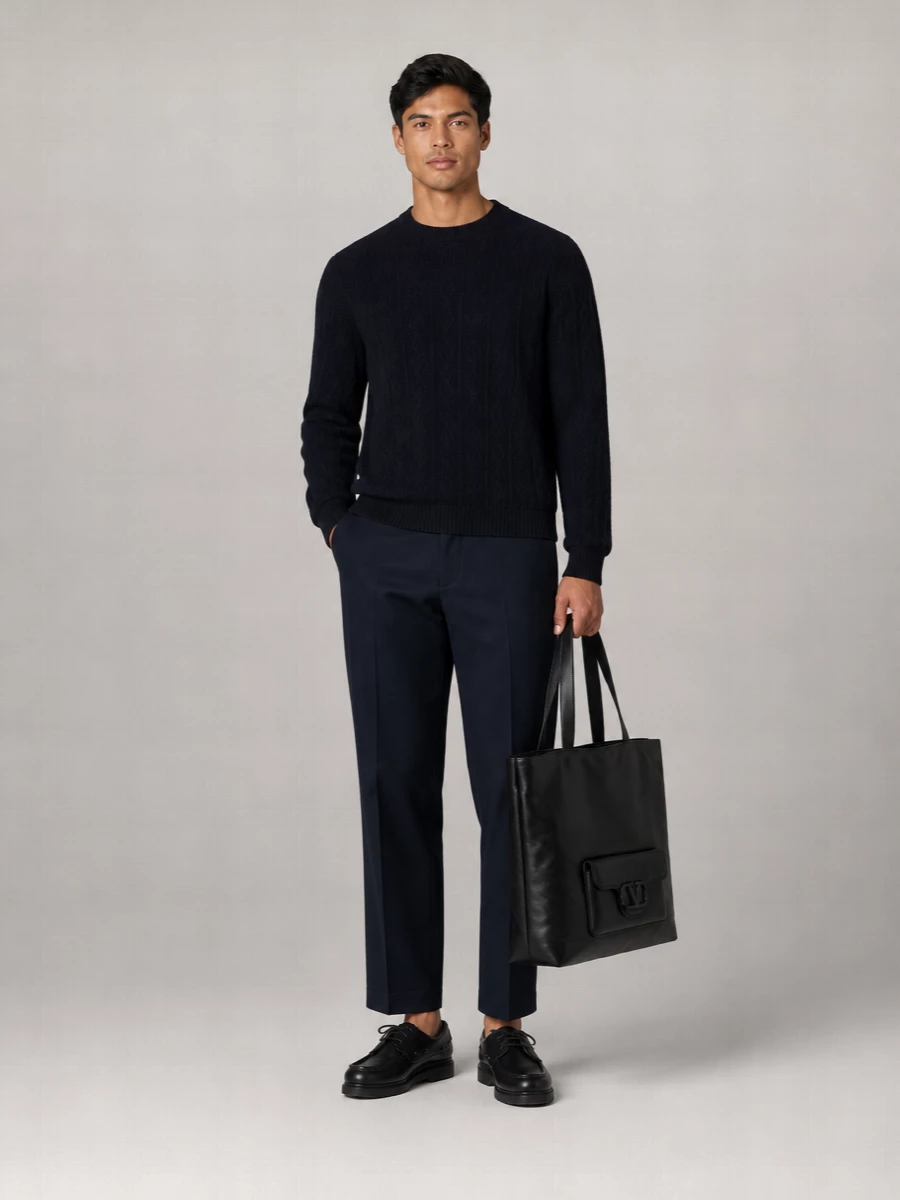 Valentino Garavani Leather Tote Bag