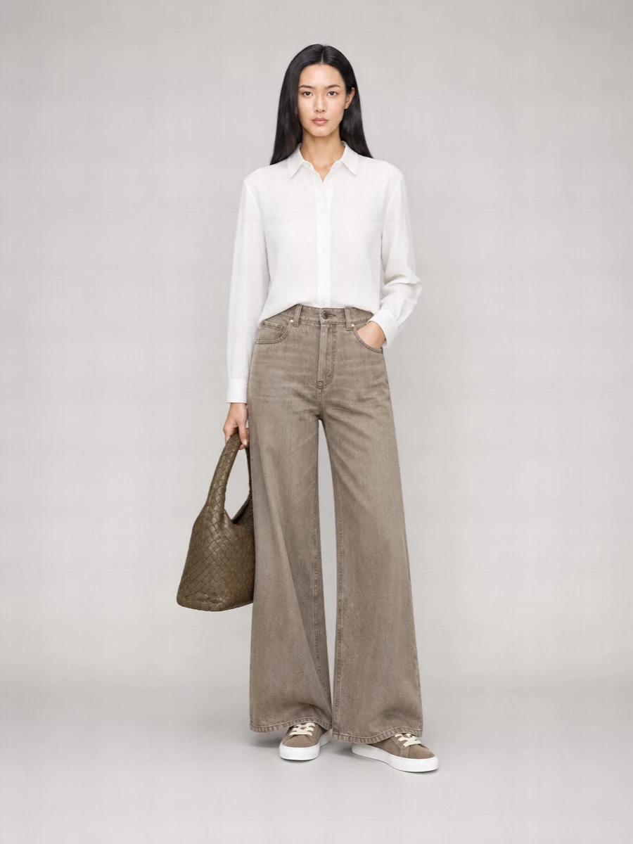 Brunello Cucinelli Wide-Leg Trousers