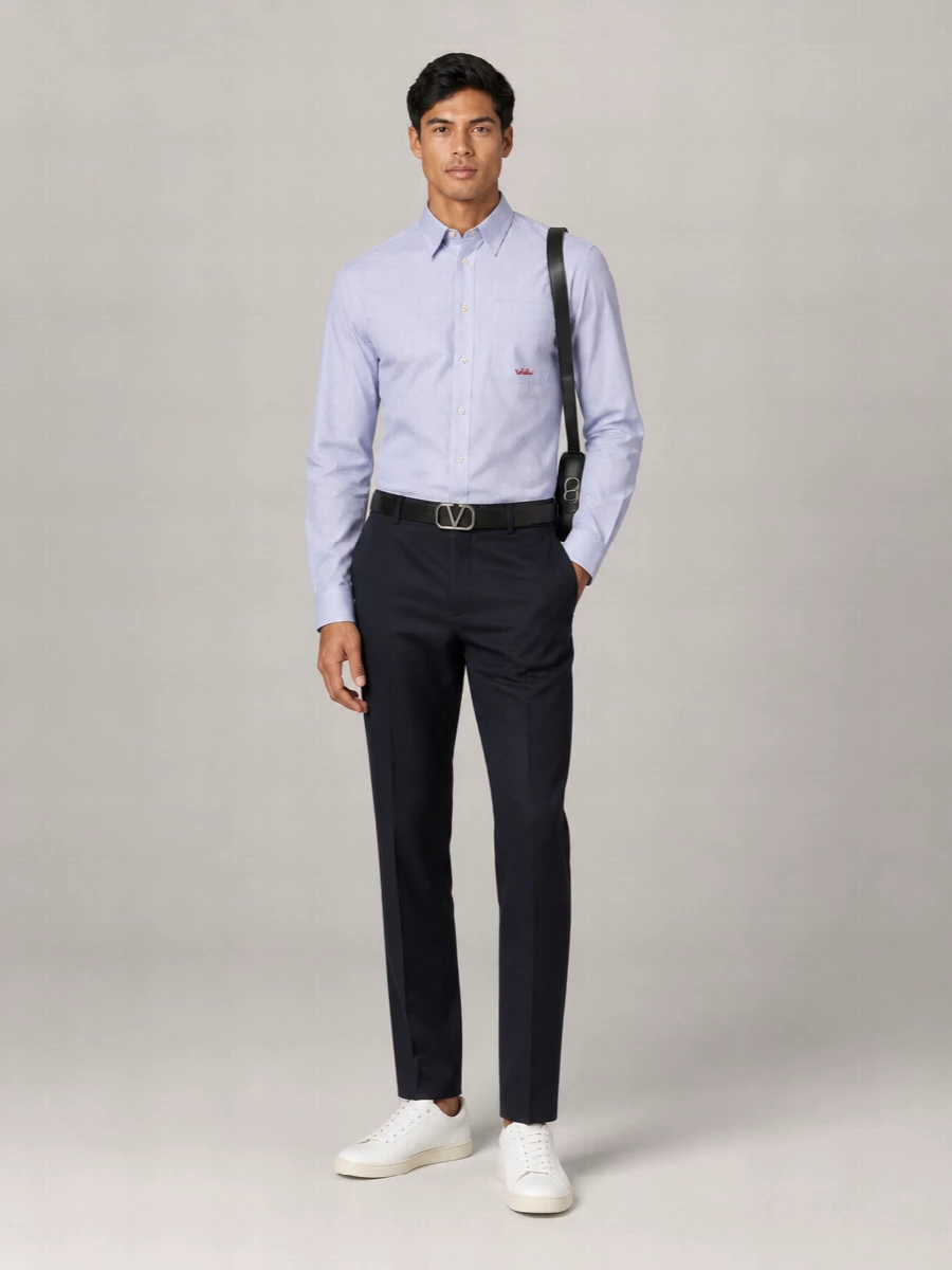 Valentino Striped Cotton Shirt
