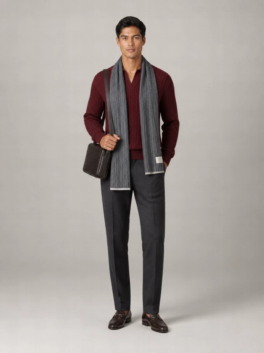Ferragamo Silk Cotton T-Shirt