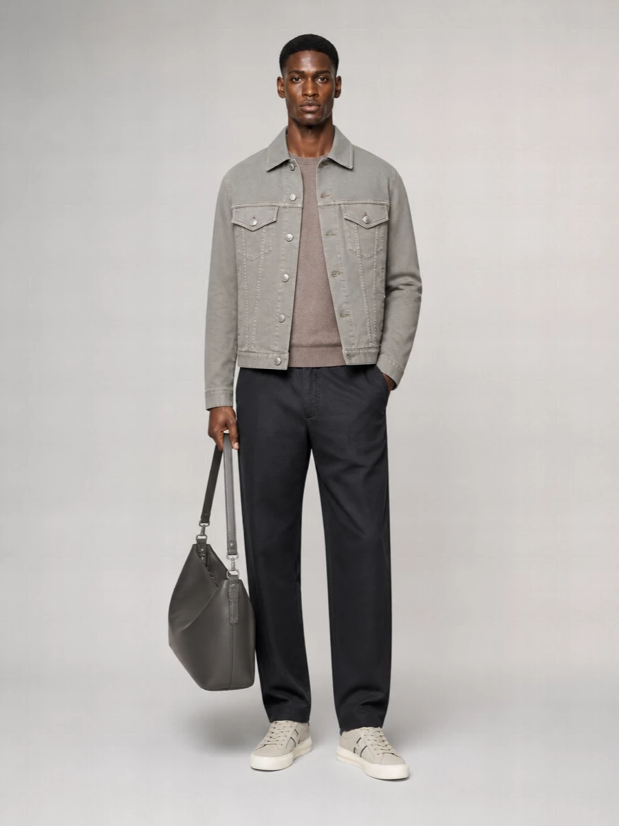 Balenciaga Leather Messenger Shoulder Bag