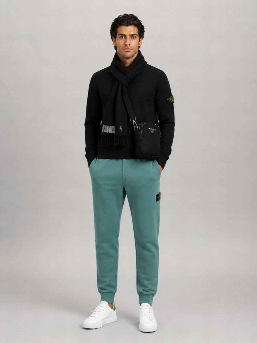 Stone Island Regular-Fit Cotton Pants