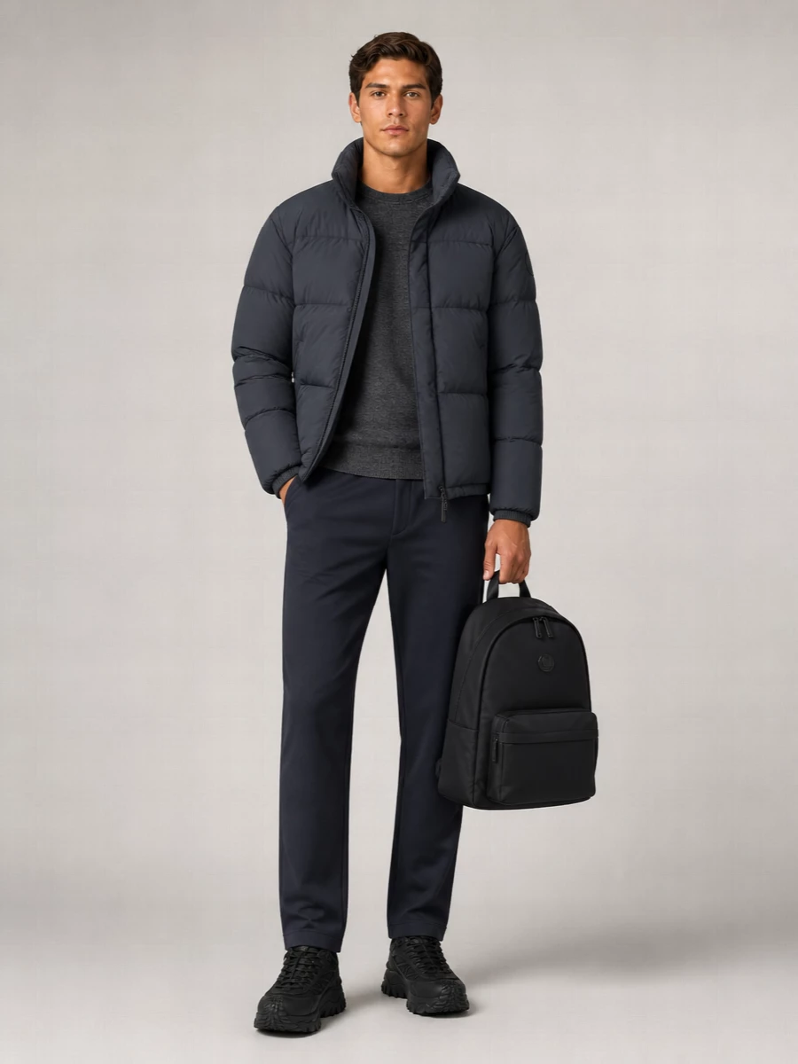 Canada Goose Down Quilted High Neck Puffer Jacket