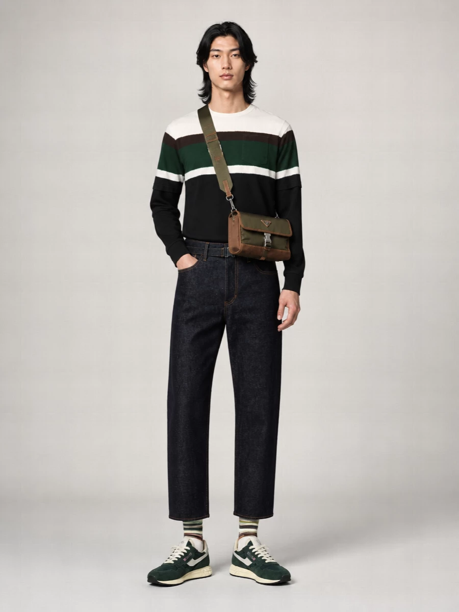 Sacai Cotton Crew-Neck T-Shirt