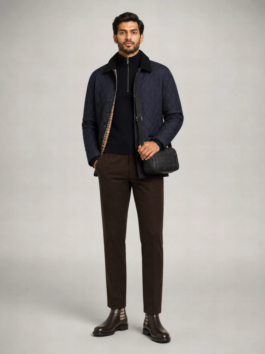 Burberry Quilted Padded Jacket