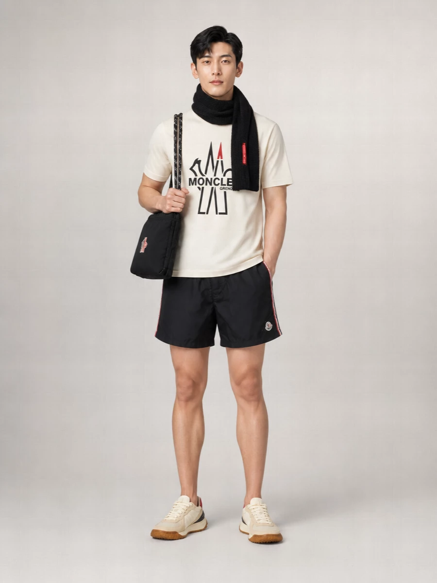 Moncler Grenoble Cotton Logo T-Shirt