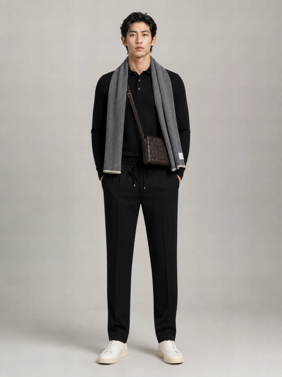 Brunello Cucinelli Ribbed Cashmere Scarf