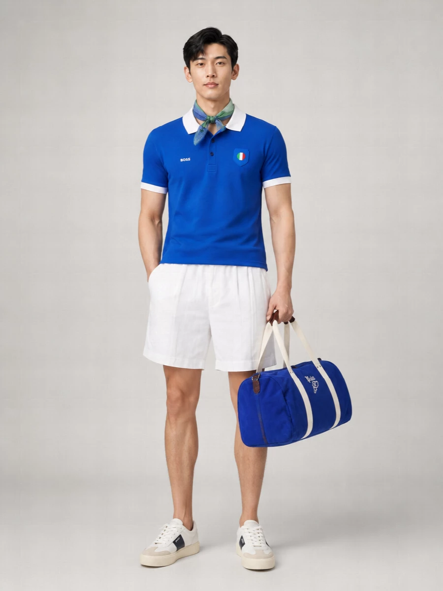 Boss Cotton Regular-Fit Polo Shirt