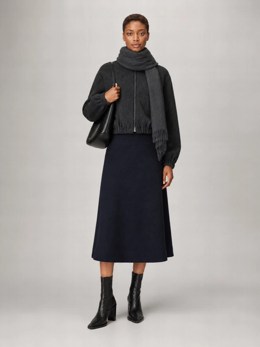 Jil Sander Wool Cardi-Coat