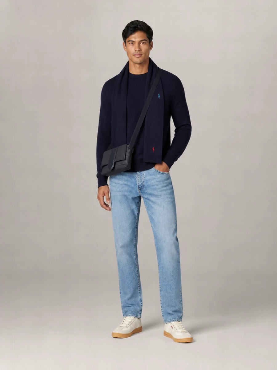 Polo Ralph Lauren Wool Ribbed Crewneck Sweater