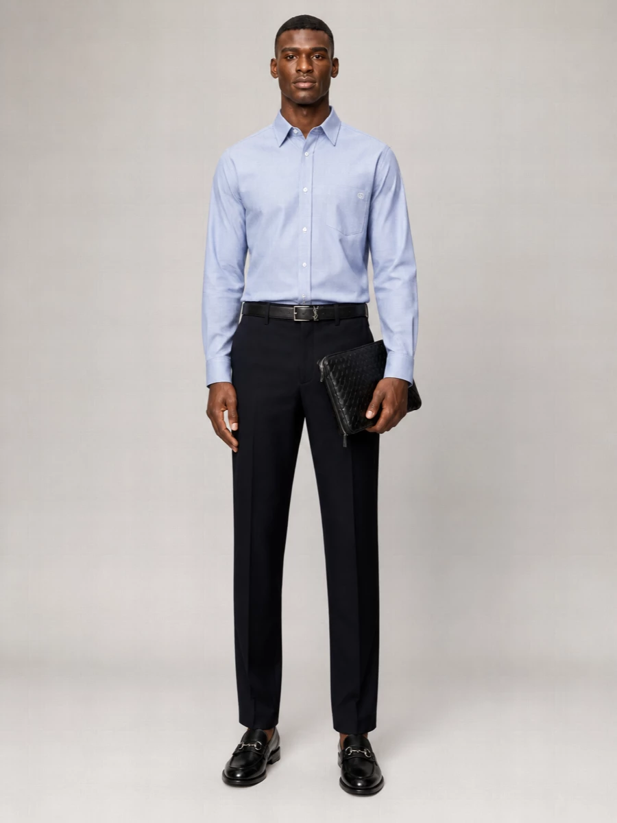 Gucci Cotton Straight-Leg Chino Trousers