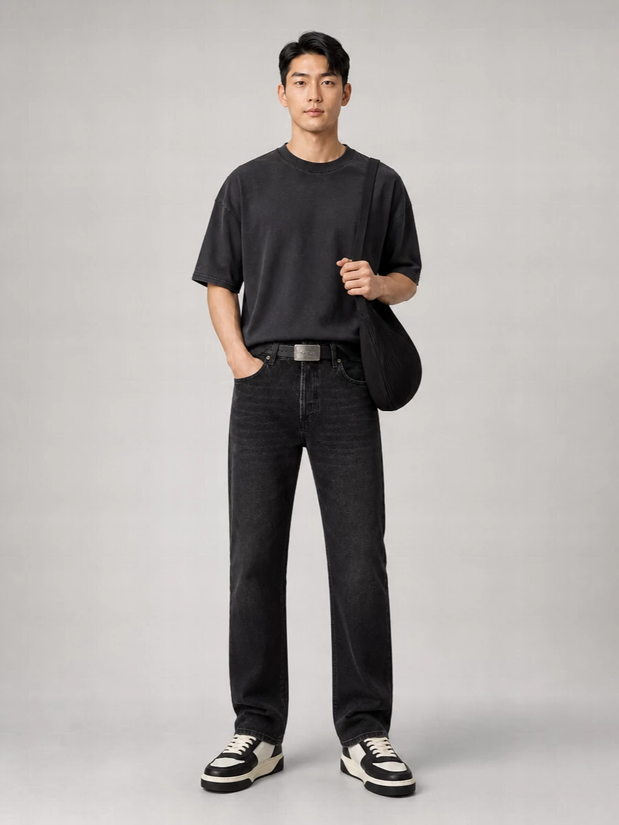 Haikure Denim Straight-Leg Jeans