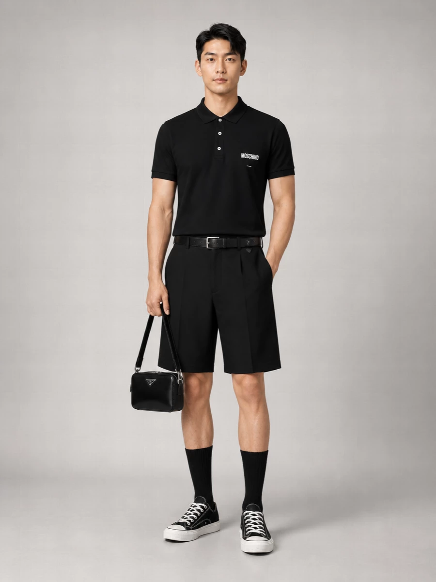 Moschino Cotton Logo Polo Shirt