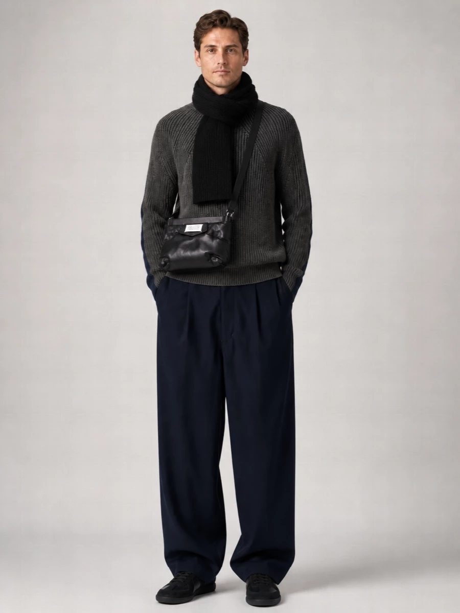 Comme Des Garçons Homme wool crewneck jumper