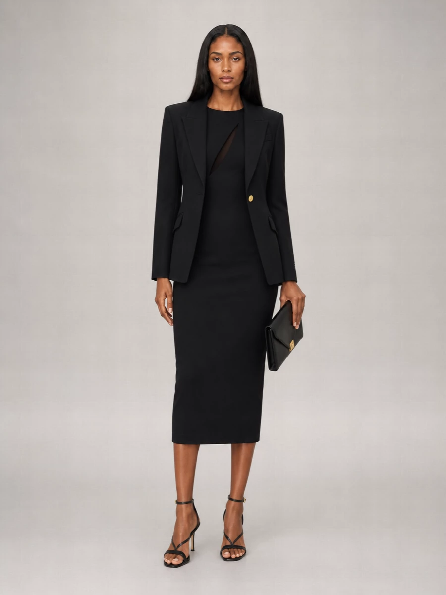 Versace Virgin Wool Blazer