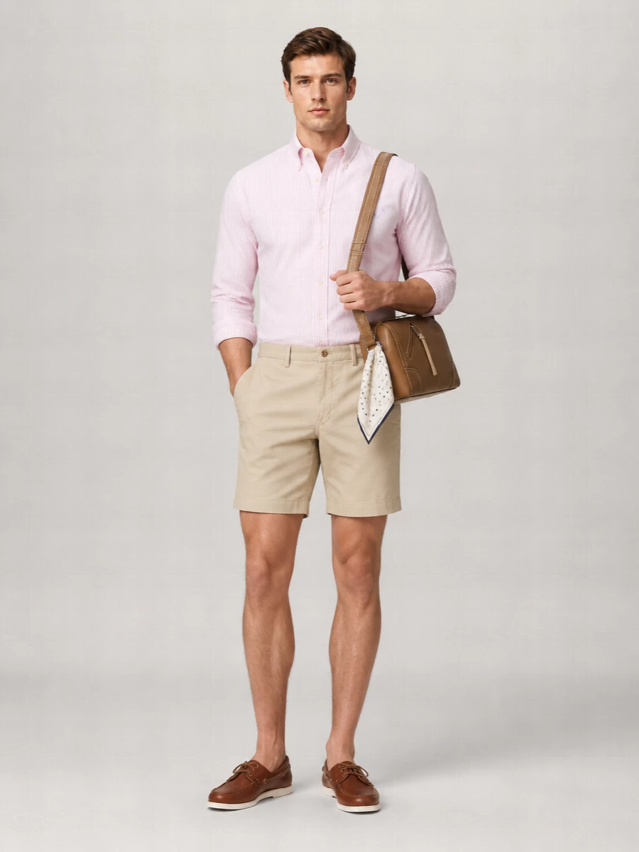 Ralph Lauren Striped Long-Sleeve Polo Shirt