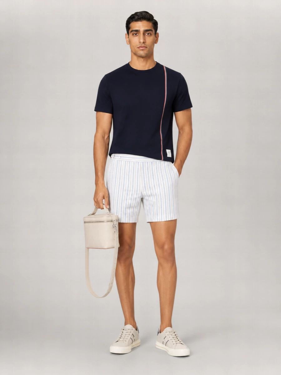 Thom Browne Cotton Jersey Short-Sleeve T-Shirt