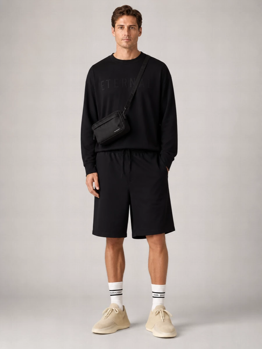 Fear Of God Recycled Nylon Relaxed-Fit Bermuda Shorts