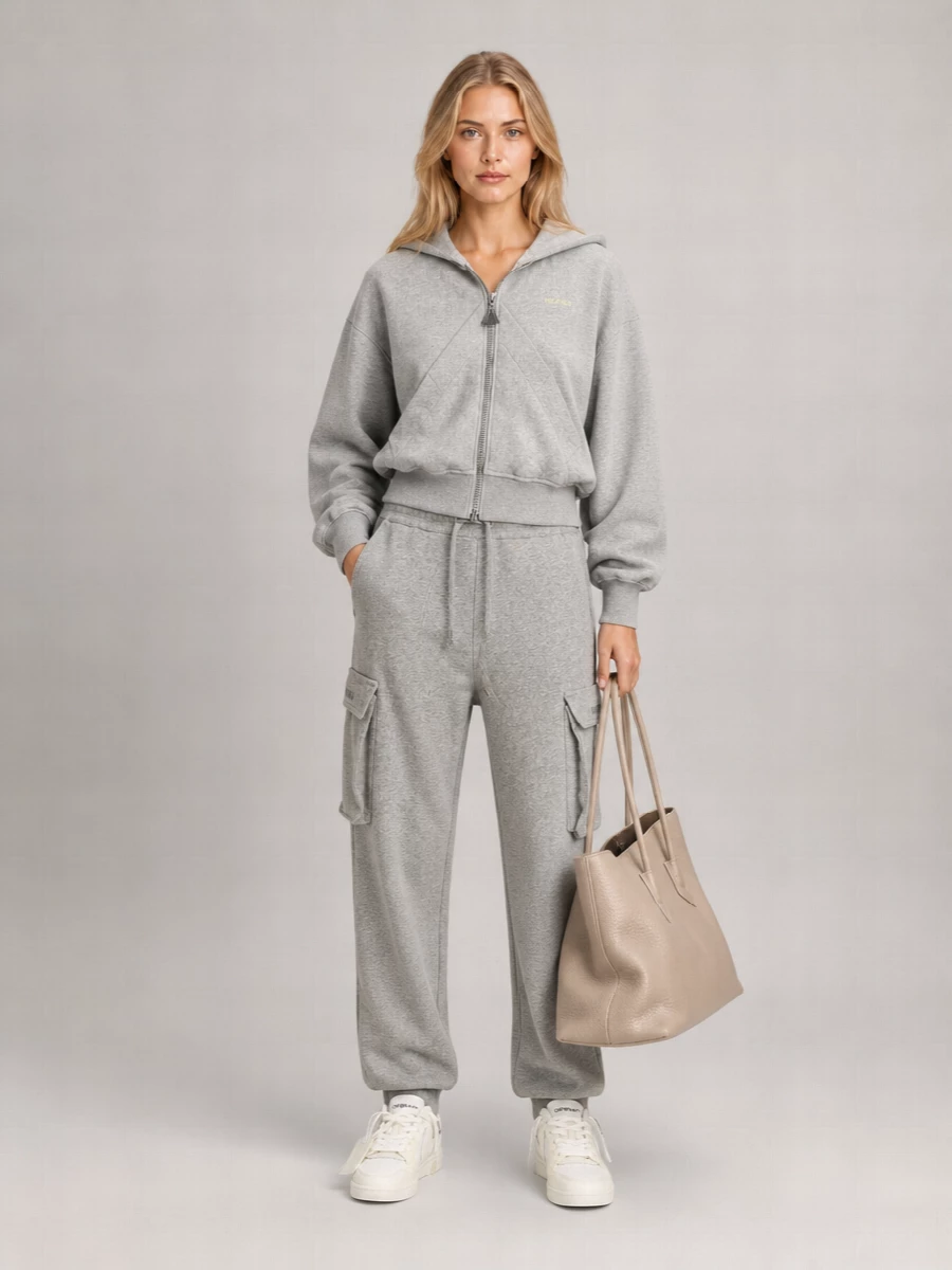 The Attico Hooded Sweatshirt Featuring Distinctive Logo Detail