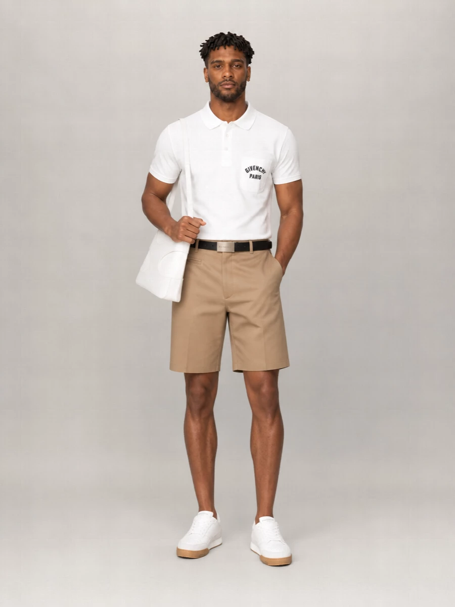 Givenchy Cotton Piqué Short-Sleeve Polo Shirt