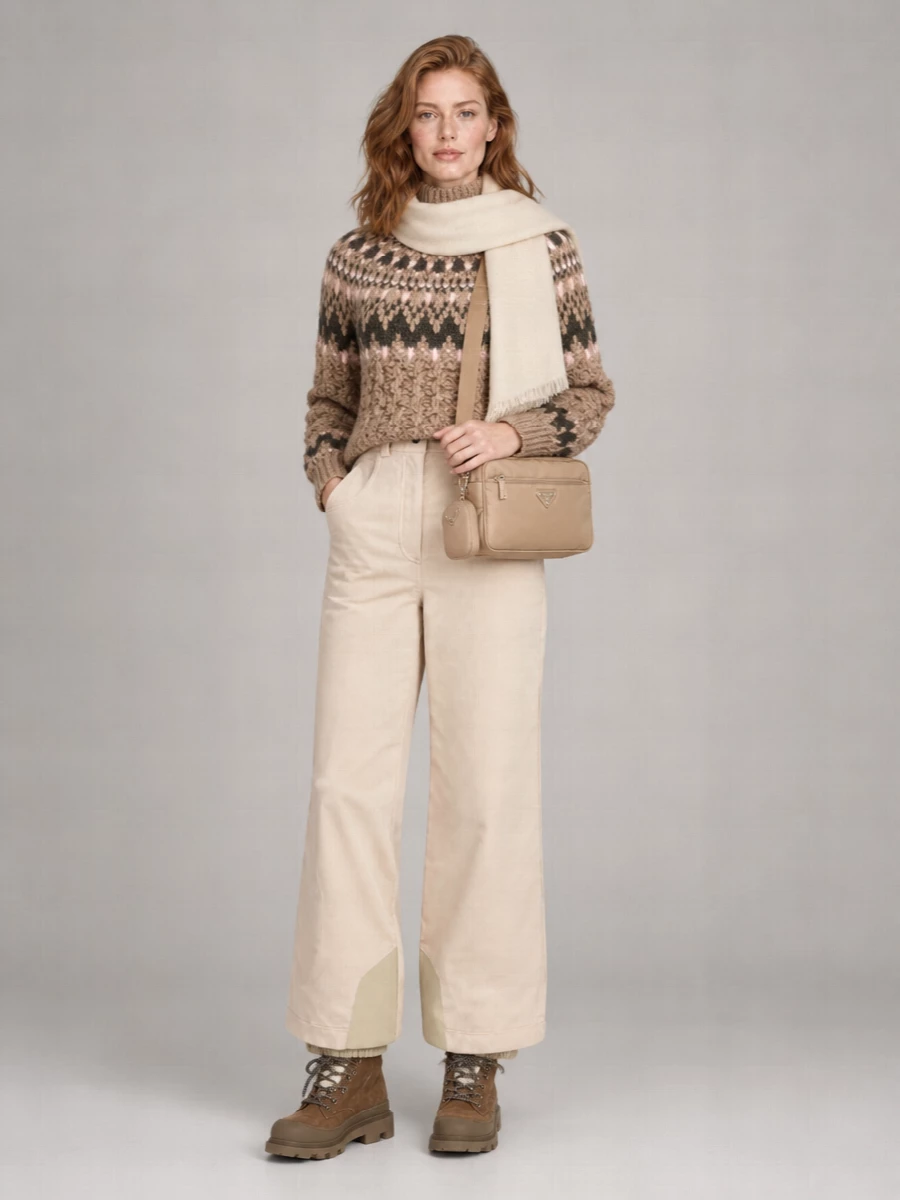 Moncler Grenoble Corduroy Wide-Leg Trousers