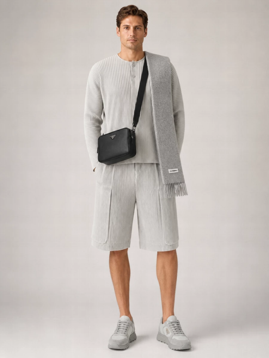 Homme Plisse Issey Miyake Cargo Shorts